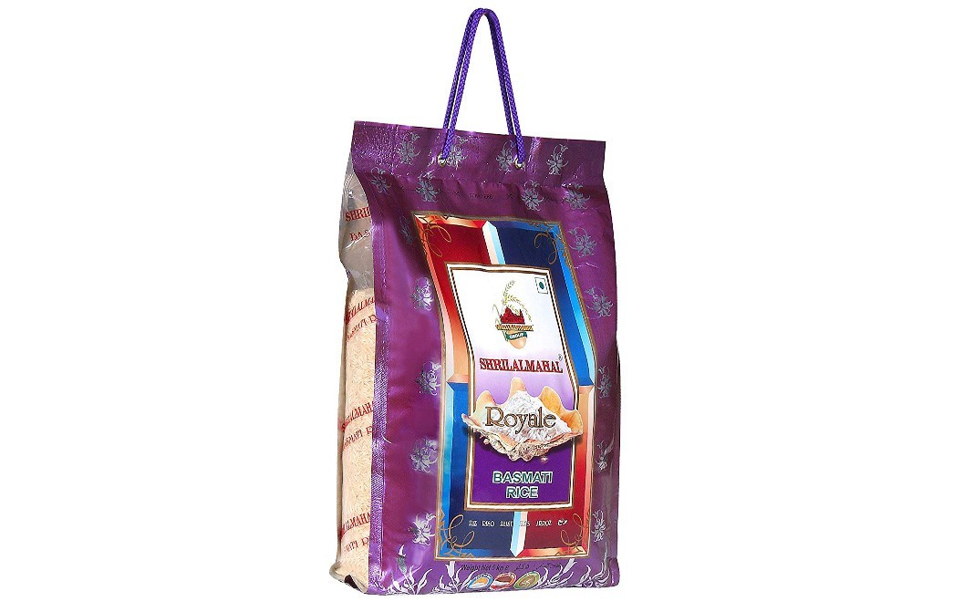 Shrilal Mahal Royale Basmati Rice    Pack  5 kilogram